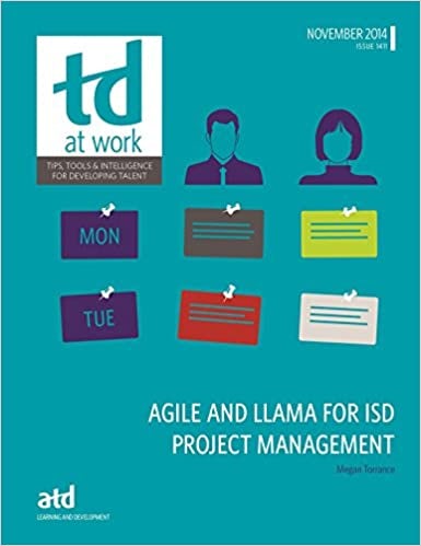 Book cover image for AGILE and LLAMA for ISD Project Management ISBN: 9781607285137